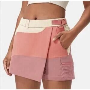 Outdoor Voices Pink and Cream Skort